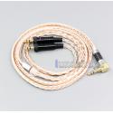 XLR 4.4mm 2.5mm 16 Core Silver Plated OCC Mixed Earphone Cable For Sony MDR-Z1R MDR-Z7 MDR-Z7M2 With Screw To Fix