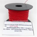 Red 100m 26AWG 99.9% Acrolink Pure 5N OCC Signal Wire Cable 19/0.1mm2 Dia:0.8mm For DIY 
