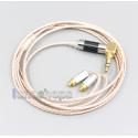 Hi-Res Brown XLR 3.5mm 2.5mm 4.4mm Earphone Cable For Dunu dn-2002