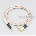 Hi-Res Brown XLR 3.5mm 2.5mm 4.4mm Earphone Cable For Audio Technica ATH-M50x ATH-M40x ATH-M70x Headphone