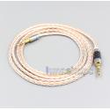 XLR 6.5mm 4.4mm 2.5mm 800 Wires Silver + OCC Headphone Cable For Creative live2 Aurvana Sennheiser PXC480 PXC550 mm450 m