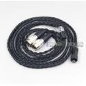 16 Core Black OCC Awesome All In 1 Plug Earphone Cable For Mr Speakers Alpha Dog Ether C Flow Mad Dog AEON