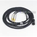 16 Core Black OCC Awesome All In 1 Plug Earphone Cable For Audio Technica ATH-ADX5000 MSR7b 770H 990H ESW950 SR9 ES750 E