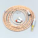 Silver Plated OCC Shielding Coaxial Earphone Cable For Sony IER-M7 IER-M9 IER-Z1R