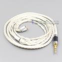 16 Core OCC Silver Plated Headphone Earphone Cable For UE Live UE6 Pro Lighting SUPERBAX IPX