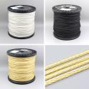 5m 8 Core OCC Silver Plated Semi-finished Earphone headphone Bulk Wire Cable For DIY Repair Custom