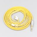 16 Core OCC Gold Plated Earphone Cable For Audio Technica ATH-CKR100 CKR90 CKS1100 CKR100IS CKS1100IS