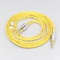 16 Core OCC Gold Plated Braided Earphone Cable For Abyss Diana Acoustic Research AR-H1 Advanced Alpha GT-R Zenith PMx2