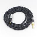 Pure 99% Silver Inside Headphone Nylon Cable For Audio Technica ATH-M50x ATH-M40x ATH-M70x ATH-M60x Earphone Headset