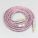 16 Core Silver OCC OFC Mixed Braided Cable For Audio Technica ATH-ADX5000 ATH-MSR7b 770H 990H A2DC Earphone Headphone