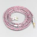 16 Core Silver OCC OFC Mixed Braided Cable For Sony MDR-EX1000 MDR-EX600 MDR-EX800 MDR-7550 Earphone