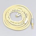 8 Core Gold Plated + Palladium Silver OCC Alloy Cable For Acoustune HS 1695Ti 1655CU 1695Ti 1670SS Earphone