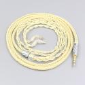 8 Core Gold Plated + Palladium Silver OCC alloy Cable For Sony MDR-EX1000 MDR-EX600 MDR-EX800 MDR-7550 Earphone