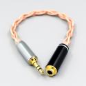 Graphene 7N OCC Shielding Coaxial Mixed Earphone Cable For 3.5mm xlr 6.5 2.5mm male 4.4mm Male to 4.4mm female