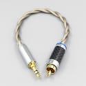 Type6 3.5mm 3pole Stereo To RCA Coaxial Cable For Fiio X3 X5 Ibasso DX50 DX80 DX90 Cayin N5 N6 Hidizs AP100
