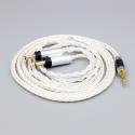 16 Core OCC Silver Plated Headphone Cable For Focal Clear Elear Elex Elegia Stellia Celestee Radiance
