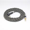 2 Core 2.8mm Litz OFC Earphone Shield Braided Sleeve Cable For Fostex T50RP 50TH Anniversary RP Stereo Headphone