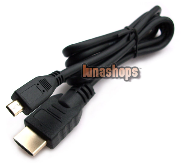 100cm Micro HDMI to HDMI Male Adapter Cable For BlackBerry PlayBook 16GB WIFI