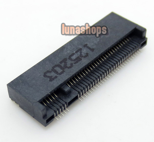 Repair Parts NGFF SSD 0.5 PITCH B key M2 M1.8 67 PINS Msata Card Slot Height 3.0mm