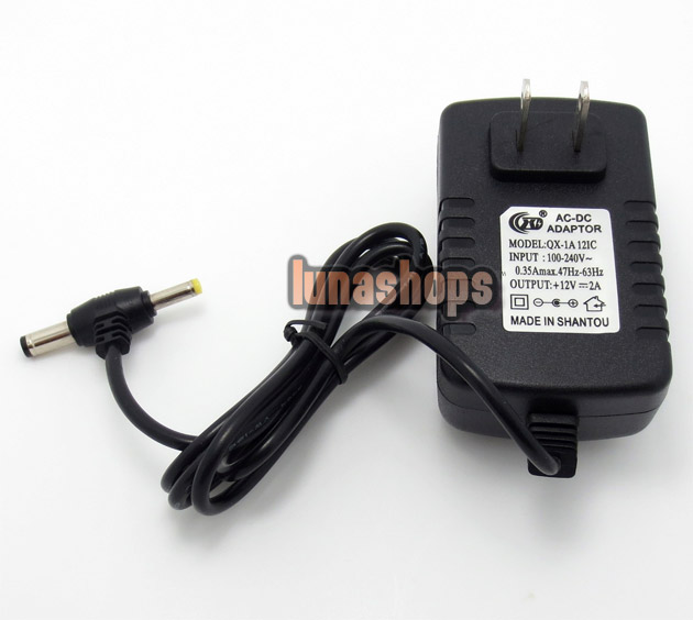 AC Adapter For 100-240V 12V DC 2A 5.5mm x2.5mm 4.0mm Power Supply Charger 2000mA 
