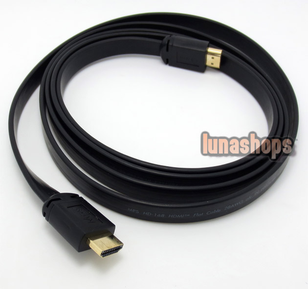 1pcs MPS 1.4 3D HD-168 HDMI Male To Male 24AWG99.9997％ OFC HDTV 4k