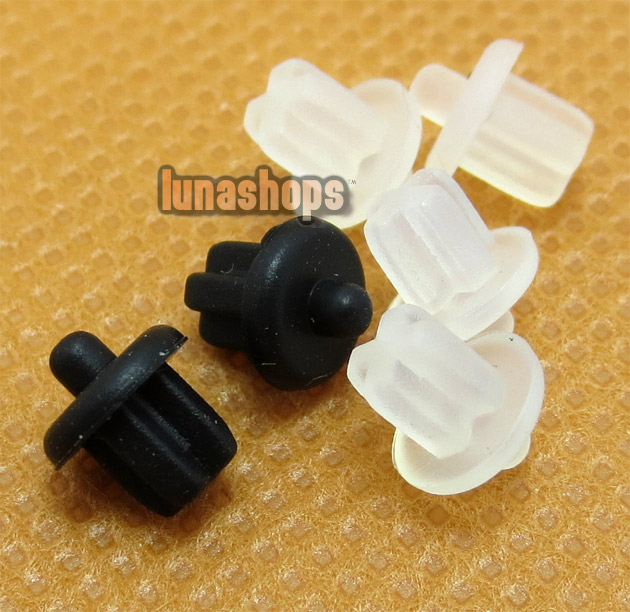 2pcs Silica Gel Dustproof dustfree dust prevention Plug Adapter For 3.5mm A Female port