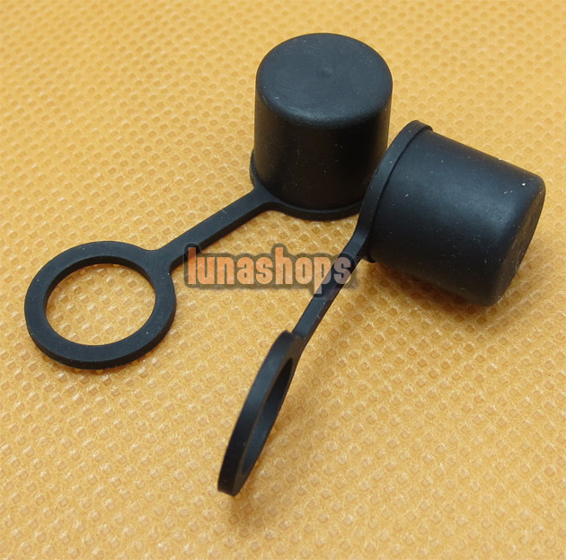 2pcs Silica Gel Dustproof dustfree dust prevention Plug Adapter For BNC With Ring Female port