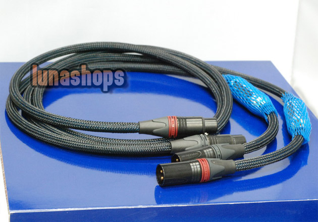 1.5m G7 Siltech 770i XLR Male To Female Plug Speaker Hifi Audio Adapter Cable