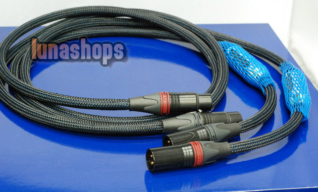 1.5m G7 Siltech 770i XLR Male To Female Plug Speaker Hifi Audio Adapter Cable