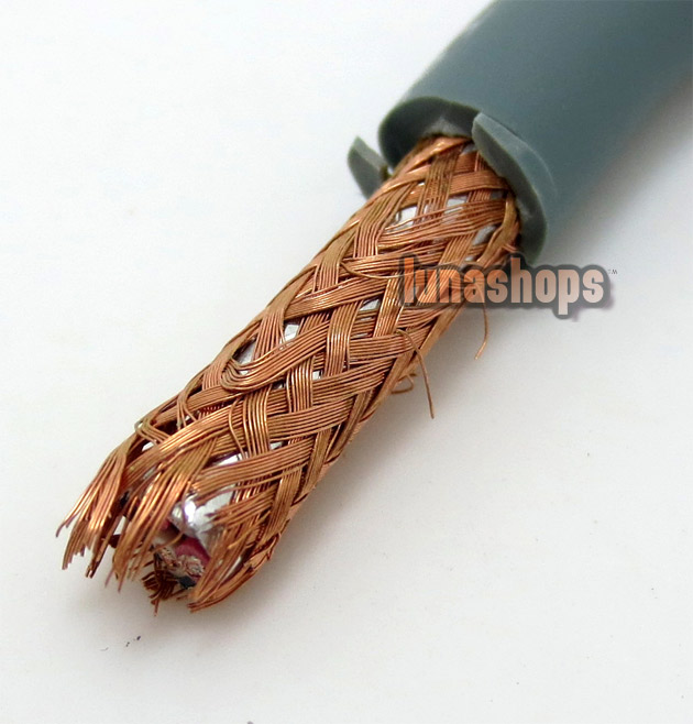 For 1m  MPS Pa-400MK2 OFC in Bulk Series DIY Hifi Cable Gold Plated For Hifi Speaker AMP