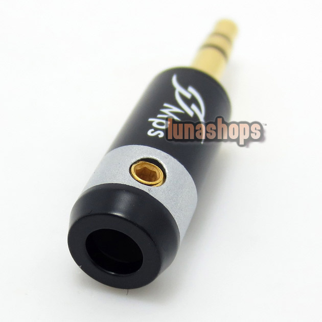 Mps Eagle-4S 3.5mm  Male Plug Golden Plated solder type Adapter For DIY 