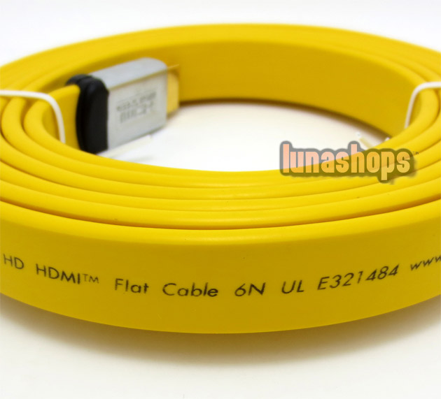 1pcs MPS 1.4 3D HD-230 HDMI Male To Male 24AWG99.9997％ OFC Cable For PS4 XBox One HDTV 4k