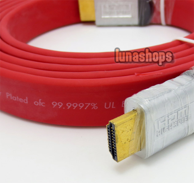 1pcs MPS 1.4 3D HD-250 HDMI Male To Male 24AWG99.9997％ OFC Cable For PS4 XBox One HDTV 4k