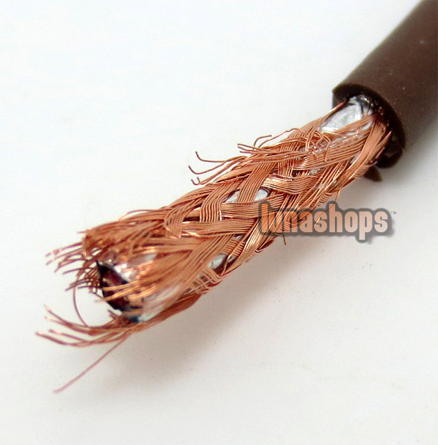 For 1m  MPS X-5 OFC in Bulk Series DIY Hifi Cable Gold Plated For Hifi Speaker AMP