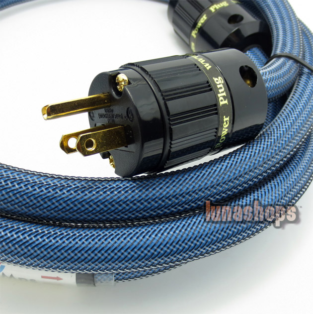 2m 1pcs MPS C-280AC Power Cable For Hifi Speaker AMP System