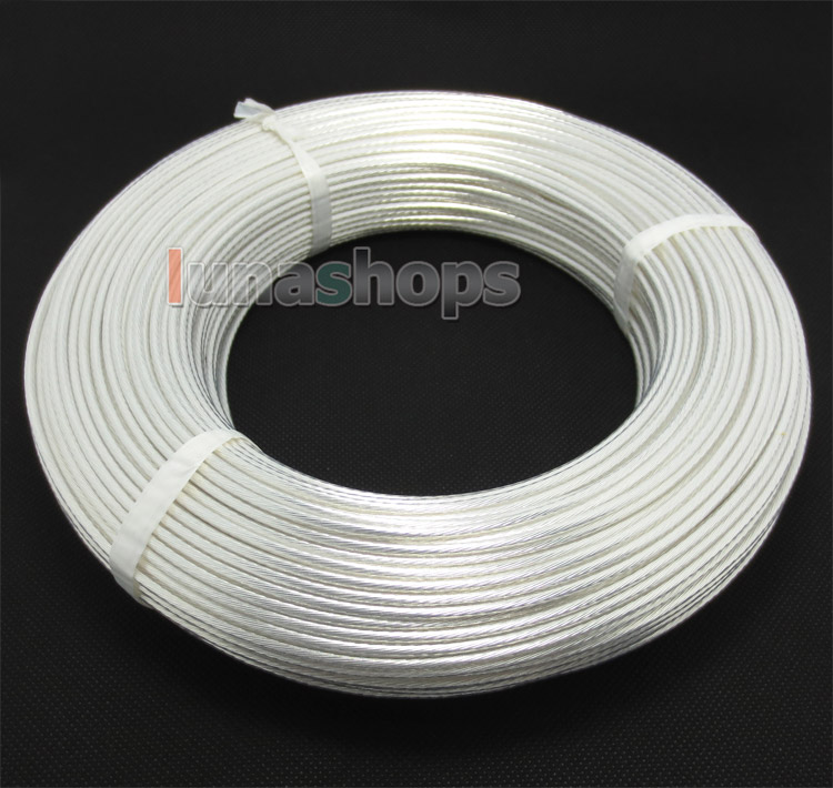 95m Acrolink Silver Plated OCC Signal   Wire Cable 19 Pins × 0.37mm For DIY Hifi 
