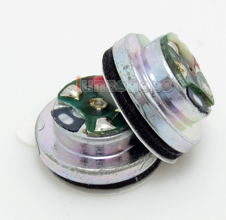 2pcs 10mm Speaker Unit For Earphone Headset Repair Update DIY Custom