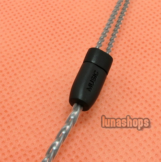 1.2m  Handmade Cable For Shure se535 se846 Fitear earphone headset OFC 8N 12 color