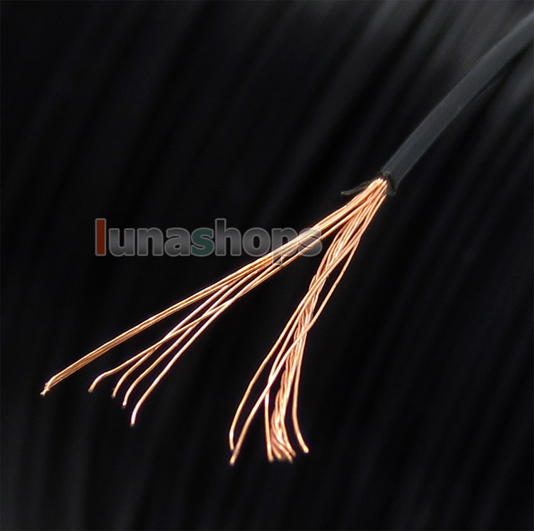 100m 26AWG Ag99.9% Acrolink Pure 5N OCC Signal Wire Cable 19/0.1mm2 Dia:0.8mm For DIY 