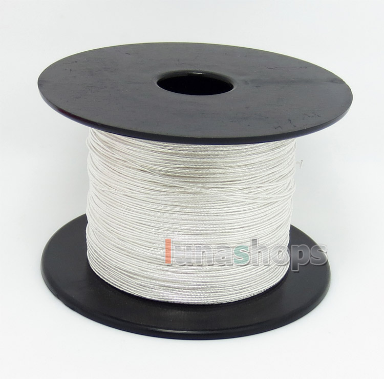 100m 27AWG Acrolink Pure Silver 99.9% Signal Wire Cable 14/0.1mm2 Dia:0.65mm For DIY 