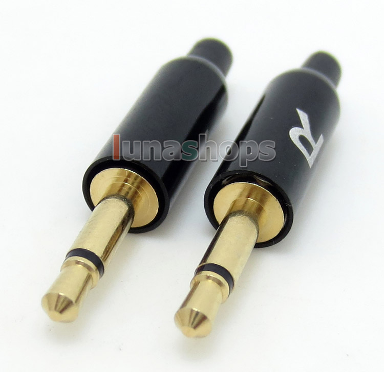 1pair 2.5mm Audio DIY Adapter Pins For Oppo PM-1 PM-2 Planar Magnetic B&W Bowers & Wilkins P3 Headphone 