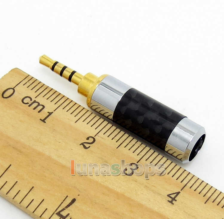 2.5mm Balance Oyaide Carbon Shell Male Plug DIY adapter For The Astell & Kern AK240 K120 II