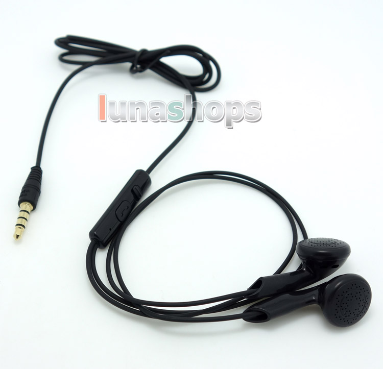 GENUINE PHILIPS SHE3800 3800 BLACK Earphone With Mic Remote version
