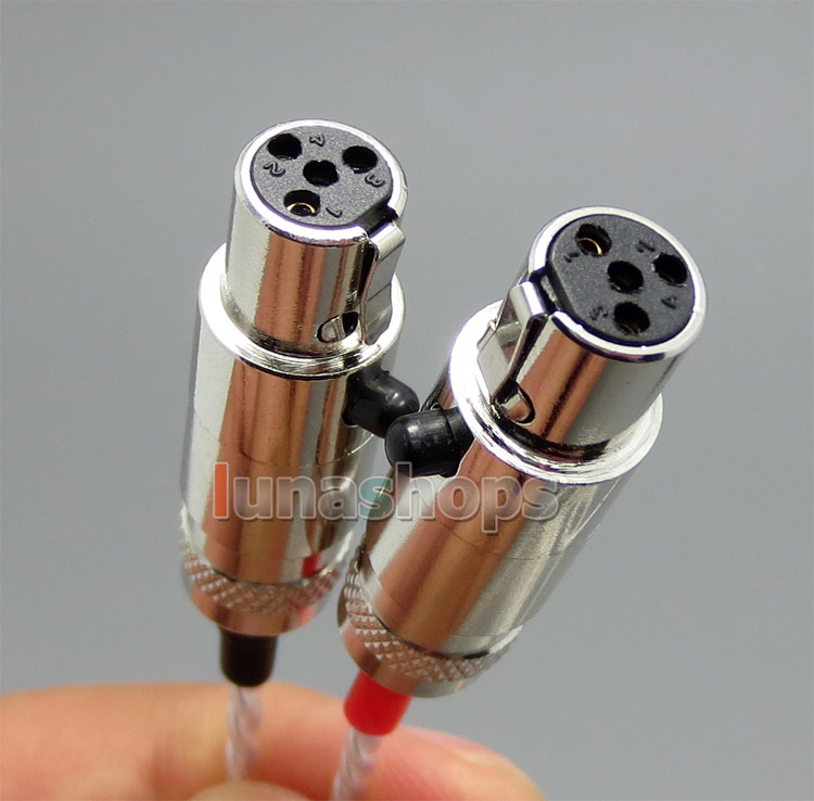 4 Pin Male XLR PCOCC + Silver Plated Cable Light weight Cord for Audeze LCD-3 LCD3 LCD-2
