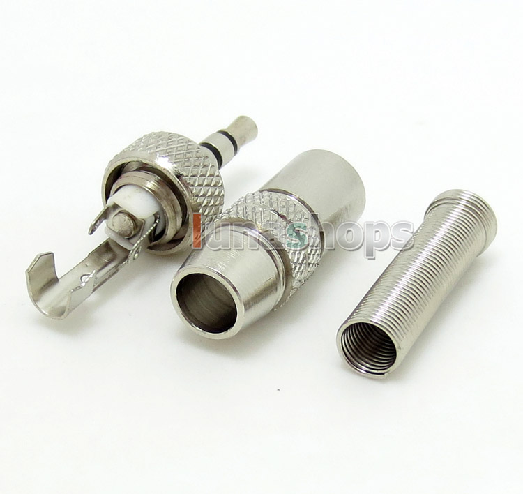 3.5mm With Screw Thread For Shure Sony Headphone Amplifier etc.