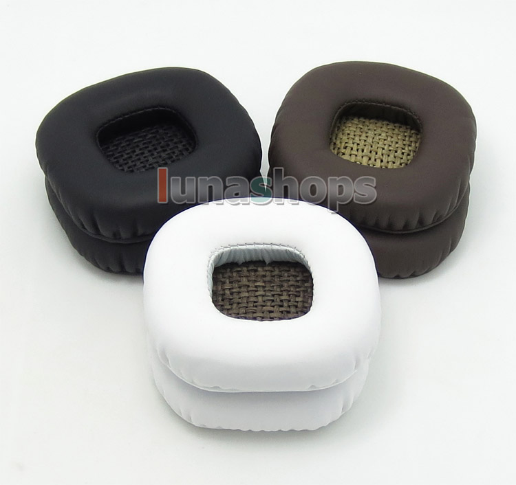3 Color 1pair Earpads Ear Pad Pads Cushions For MARSHALL MAJOR Headset Headphones