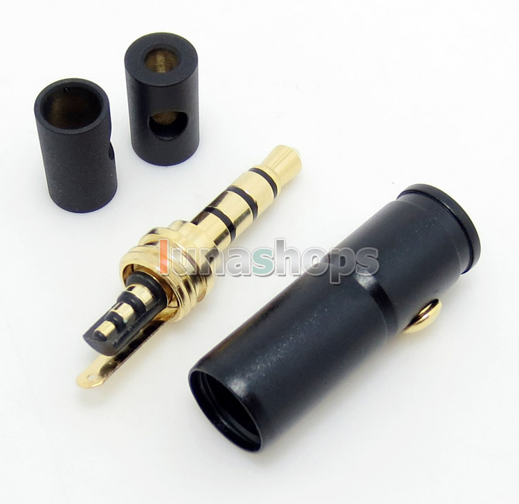 3.5mm 4 poles Ranko/RANKQ Stereo Male  Audio Cable Connector DIY Solder adapter