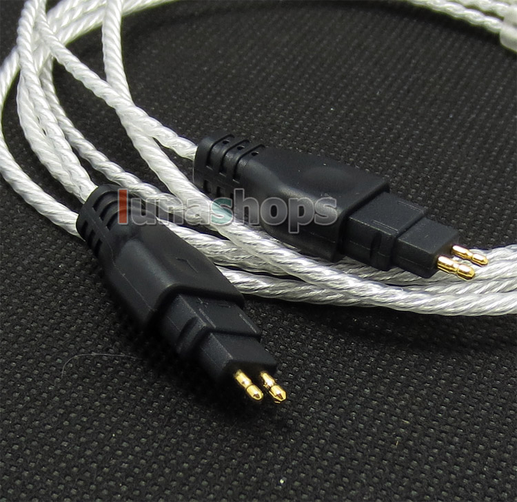 4pin XLR Male PCOCC + Silver Plated Cable for Sennheiser HD25 HD265 HD535 HD222 HD224 HD230 HD250 Lin