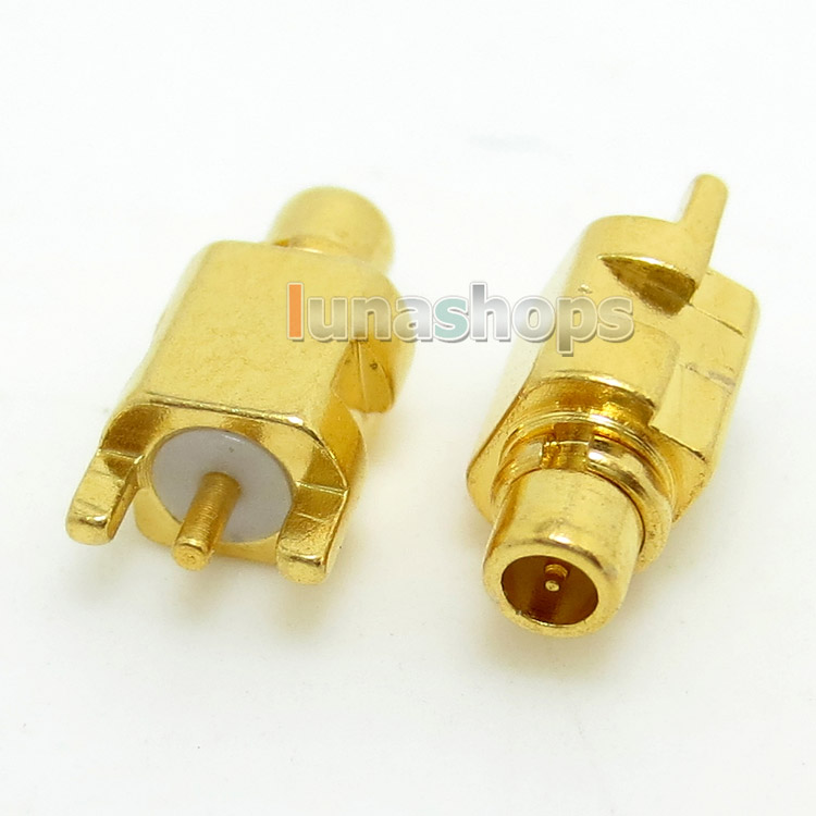 For Shure SE535 SE425 SE315 SE215 Earphone Upgrade Cable Male Plug Pins With Slot