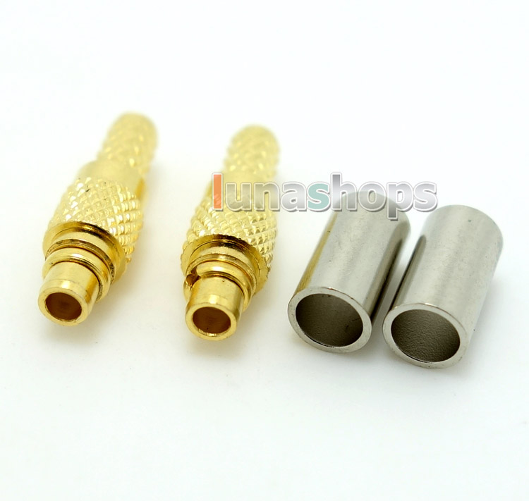 1 Pair For Shure SE535 SE425 SE315 SE215 Earphone Upgrade Cable Male Plug Pins